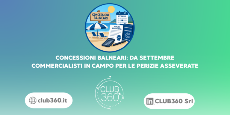Concessioni balneari: da settembre commercialisti in campo per le perizie asseverate